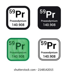 Praseodymium chemical element periodic table