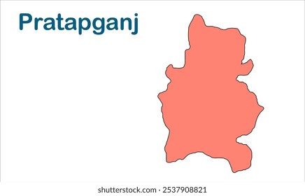 Pratapganj subdivision map ,Supaul District, Bihar State, Republic of India, Government of Bihar, Indian territory, Eastern India, politics, village, tourism