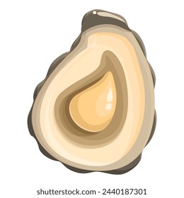 Garnelen-Icon-Cartoon-Vektor. In: Nature Sea Food. Zutat aus dem Meer zum Kochen