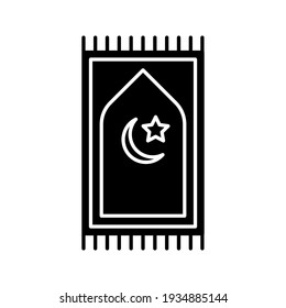 Pray carpet, islamic rug, arabic carpet for muslim prayer. Ramadan karem, eid al-fitr mubarak