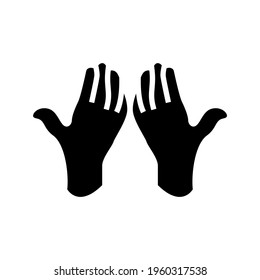 pray icon or logo isolated sign symbol vector illustration - high quality black style vector icons
