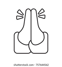 pray icon outline