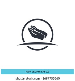 Icono de gris elemento de diseño vectorial eps 10