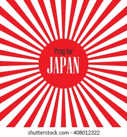 Pray for Japan, earthquake in KYUSHU, JAPAN 2016 concept 