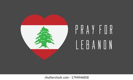Beten Sie für lebanon Vektordesign mit Karte , beten Sie für beige Vektorgrafik. Design für die Menschheit, Frieden, Spenden, Wohltätigkeit