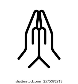 Pray line and glyph icon color editable