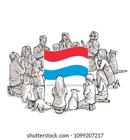 pray for Luxembourg