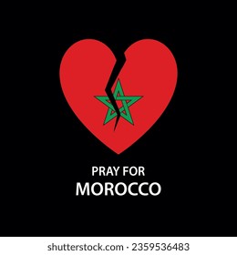 Pray for Morocco , poster design for Morocco earthquake