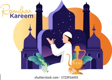 pray to the one who creates in the month of Ramadan