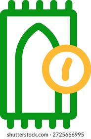 Diseño abierto del icono del estilo del duotono de la mano