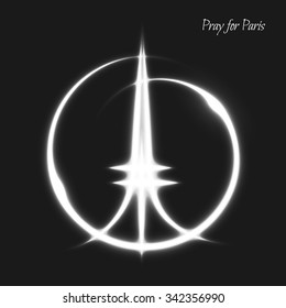 Pray for Paris. France 