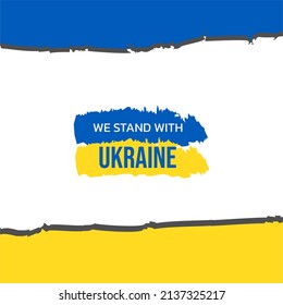 Pray for peace Ukraine Vector flat illustration on white background concept of Praying, mourning, humanity. No war.