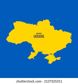 Pray for peace Ukraine Vector flat illustration on white background concept of Praying, mourning, humanity. No war.