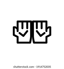 Pray pixel perfect icon vector minimalist with add folder solid color. suitable for UI UX, print template, Web design and other