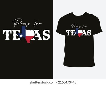 Pray for Texas USA Flag shirt