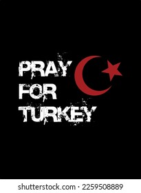 Pray for turkey image banner poster