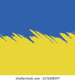 Pray for Ukraine sign. Vector isolated on white background	
