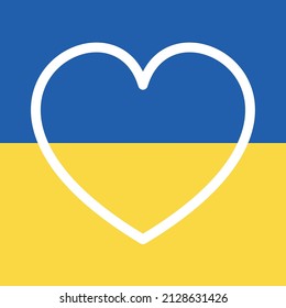 Pray for Ukraine vector graphic