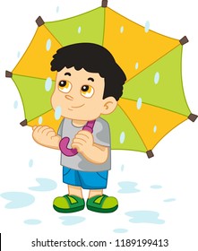 pray when the rain subsides