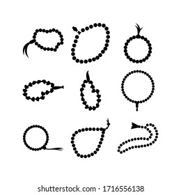 Vektorillustration-Illustration von GebetstriebPerads Symbol oder Logo einzeln auf Zeichen - Kollektion hochwertiger, schwarzer Vektorsymbole
