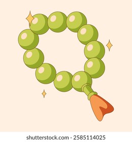 Prayer Beads - Ramadan Kareem and Eid al-Fitr