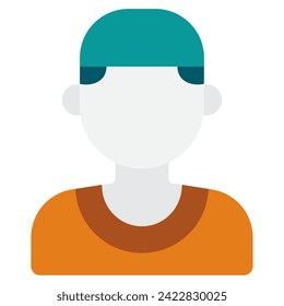 Icono de Cap de oración Ramadán, para infografía, web, aplicación, etc