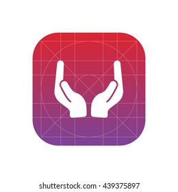 prayer hand icon