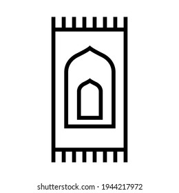 Plantilla de diseño de icono de mat. de oración ilustración vectorial
