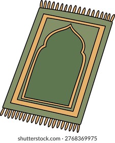 Prayer Mat Islamic Worship Eid Accessory