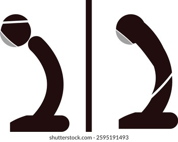 Prayer Room Icon. Muslim Praying Area, Shalat Place. Islamic