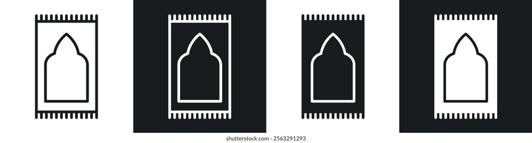 Prayer rug icon pack for app and website ui designs.