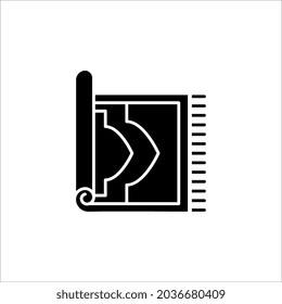 Prayer-Teppich-Symbol, Vektorgrafik. Traditioneller islamischer Hintergrund10