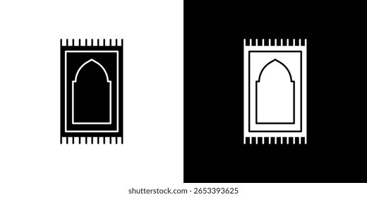 Prayer rug icon Vector scalable graphics