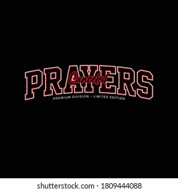 Prayers Canceled Simple Vintage Fashion Stock Vector (Royalty Free ...