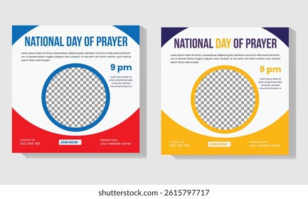Prayers for National Day social media post
