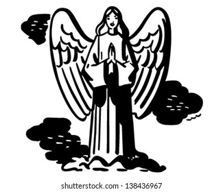 6,377 Angel praying Stock Illustrations, Images & Vectors | Shutterstock