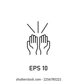 praying hands icon
for any purpose. Web design, mobile app.