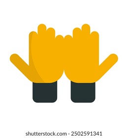 Hände für Ramadan-Symbol beten