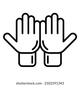 Praying Hands for Ramadan Icon