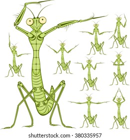 578 Cartoon praying mantis Images, Stock Photos & Vectors | Shutterstock