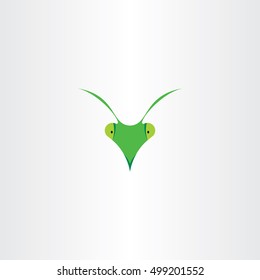 Praying Mantis Icon Vector