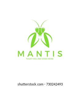 Praying mantis. Logo