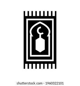 Beten mit mattem Symbol oder Logo einzeln auf Zeichen, Vektorgrafik - hochwertige Vektorsymbole in schwarzem Stil
