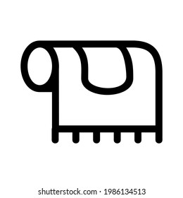 praying mat icon or logo isolated sign symbol vector illustration - high quality black style vector icons
