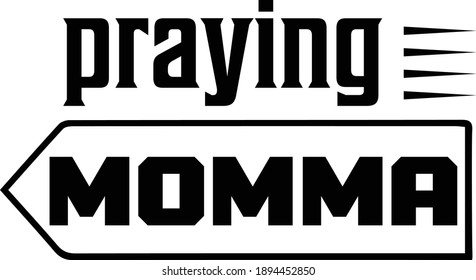 Praying Momma, Christian Vector File