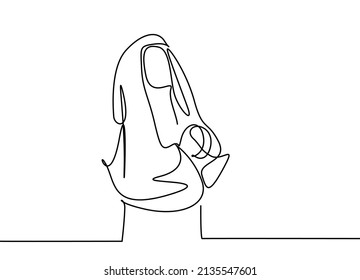 a praying person clasping hands
