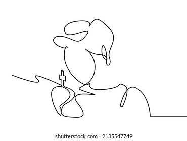 a praying person clasping hands