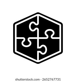pre assembled glyph icon vector. pre assembled sign. isolated symbol illustration