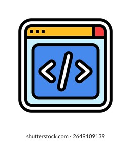pre programmed modes color icon vector. pre programmed modes sign. isolated symbol illustration
