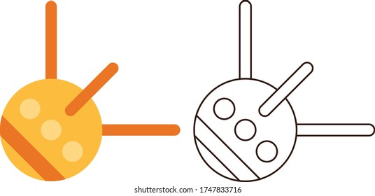 Pre School Coloring Astronomic Object